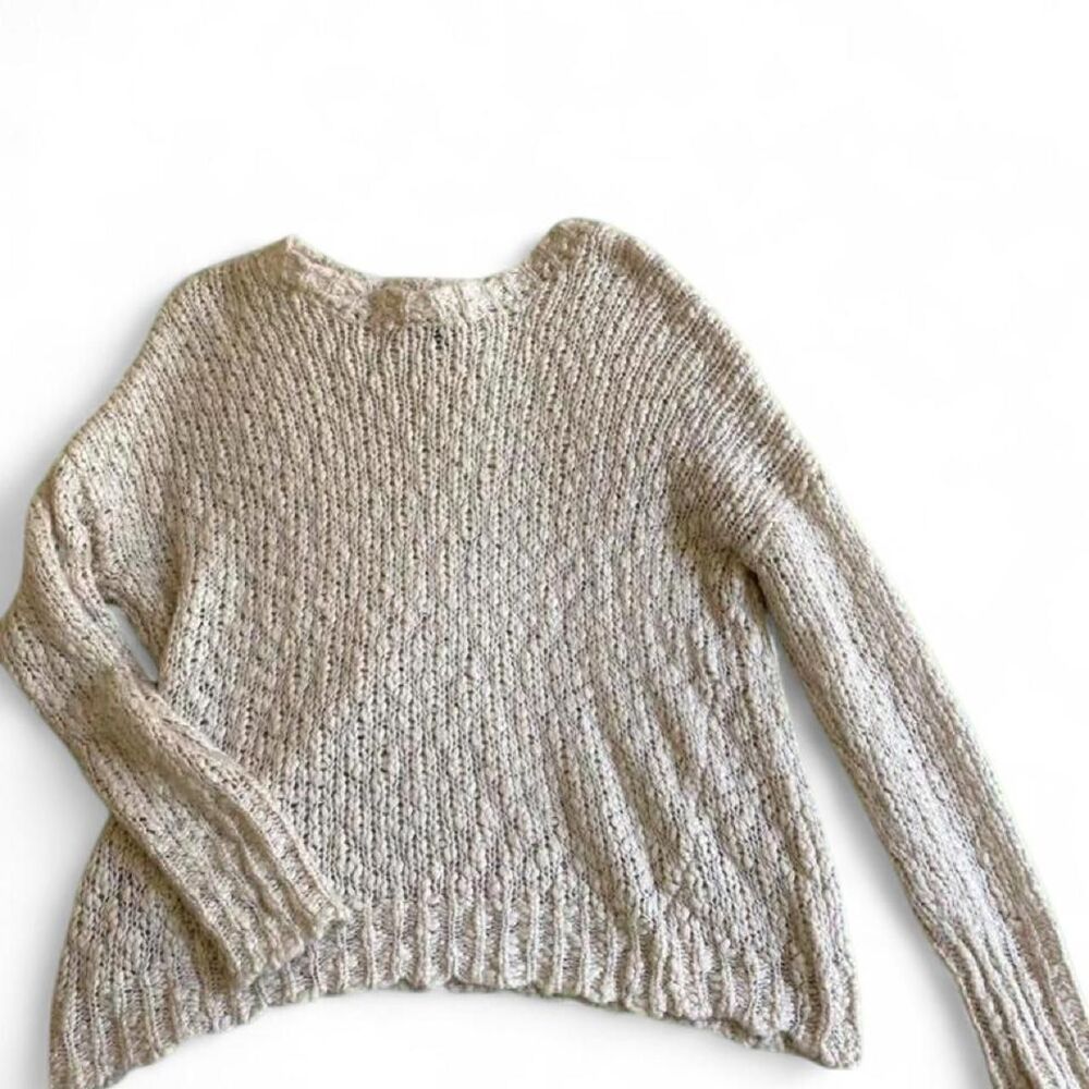 Universal-thread Women's Cream and White Jumper